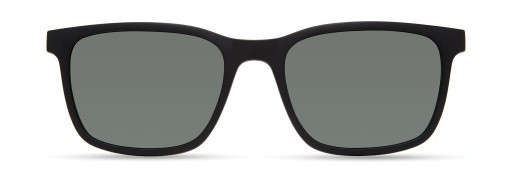 ECO by Modo MOREL Eyeglasses, BLACK - SUN CLIP