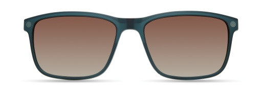 ECO by Modo SAFFRON Eyeglasses, GREY GREEN - SUN CLIP