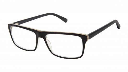 Perry Ellis PE 462 Eyeglasses, 1-CRYSTAL BLACK