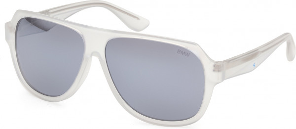 BMW Eyewear BW0035 Sunglasses, 26C - Crystal / Crystal