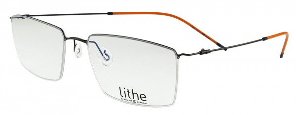 Lithe LT16000 _59-18-145 LT16000 Eyeglasses, 421 MATTE SILVER/COBALT