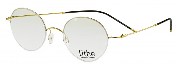Lithe LT16003 Eyeglasses, 435 SLATE BLUE/BLACK