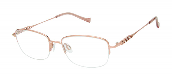 Tura R595 Eyeglasses, Rose Gold (RGD)