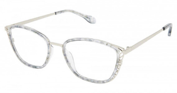 Fysh UK F-3692 Eyeglasses, S403-GREY SILVER