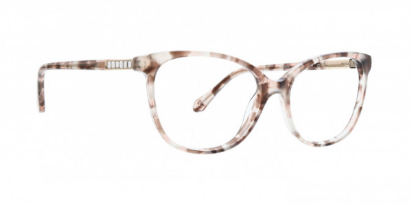 Badgley Mischka Clea Eyeglasses, Rose