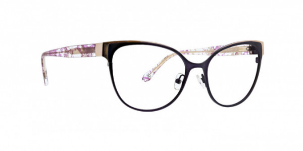 Badgley Mischka Natalene Eyeglasses, Purple