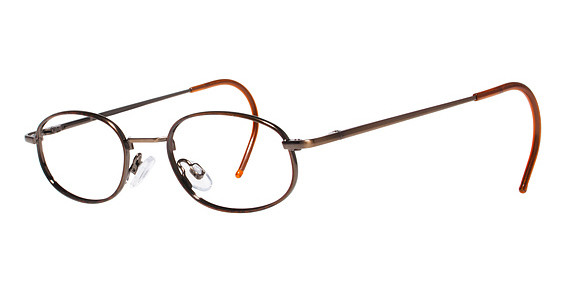 Modern Optical PUMPKIN CABLE Eyeglasses, D.A./Antique Brown
