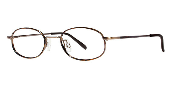 Modern Optical PUMPKIN SKULL Eyeglasses, D.A./Antique Brown