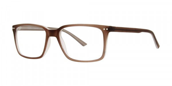 Modern Optical AFFILIATE Eyeglasses, Brown/Frost Matte
