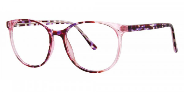 Modern Optical AMICABLE Eyeglasses, Pink/Purple Marble