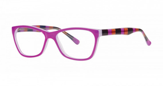 Modern Optical CONNECT Eyeglasses, Purple/Ice