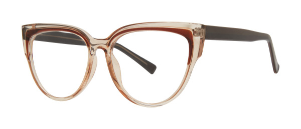 Modern Optical IMPLY Eyeglasses, Brown Crystal