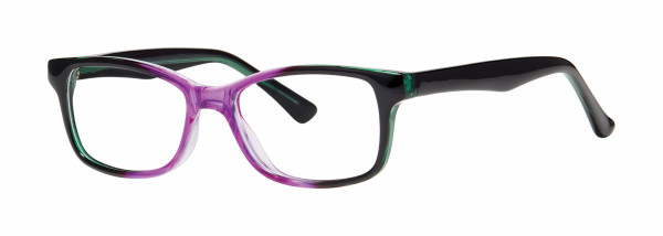 Modern Optical SQUIGGLE Eyeglasses, Jade/Purple