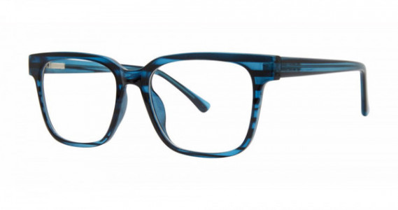 Modern Optical ENDORSE Eyeglasses, Blue Demi