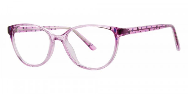 Modern Optical ENJOY Eyeglasses, Purple/Crystal
