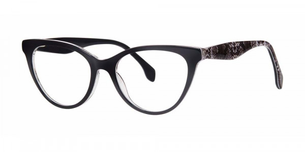 Modern Art A619 Eyeglasses, Slate/Crystal