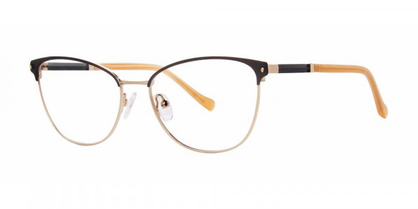 Modern Art A620 Eyeglasses, Satin Black/Gold