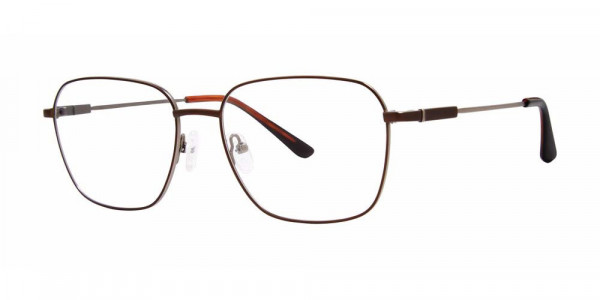 Modz MX944 Eyeglasses, Matte Gunmetal/Brown