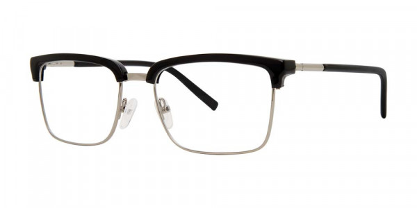 Big Mens Eyewear Club BIG FIND Eyeglasses, Black/Gunmetal