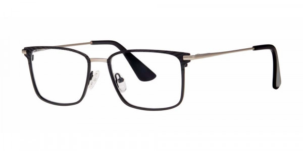 Big Mens Eyewear Club BIG FUTURE Eyeglasses, Matte Black/Gunmetal