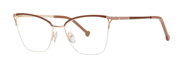 Genevieve SACRED Eyeglasses, Mink/Taupe/Gold