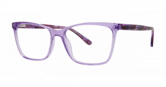 Genevieve CATIE Eyeglasses, Lilac Crystal