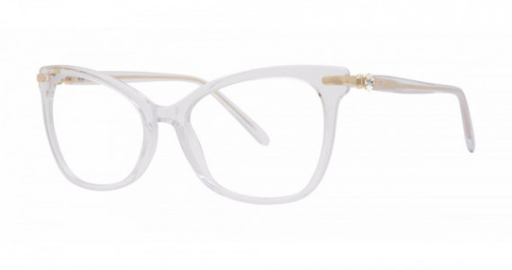 Genevieve INTUITIVE Eyeglasses, Crystal/Gold
