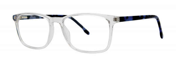 U Rock STATION Eyeglasses, Crystal/Blue Marble