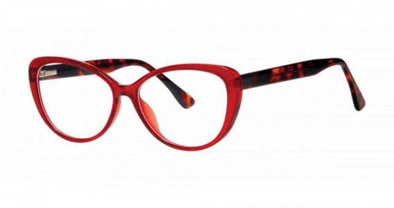 Modern Times ACQUAINTED Eyeglasses, Ruby/Tortoise