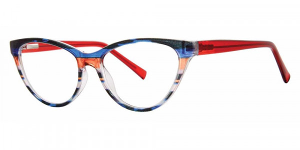 Modern Times SCENIC Eyeglasses, Cherry Stripe