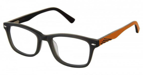 SuperFlex SFK-264 Eyeglasses, M303-GREY ORANGE
