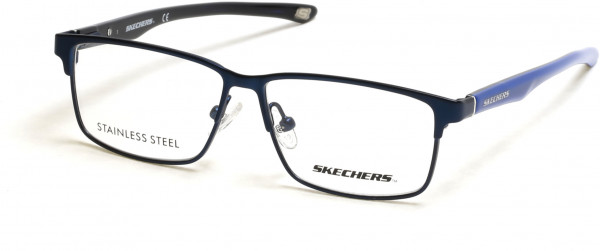 Skechers SE1889 Eyeglasses, 091 - Matte Blue