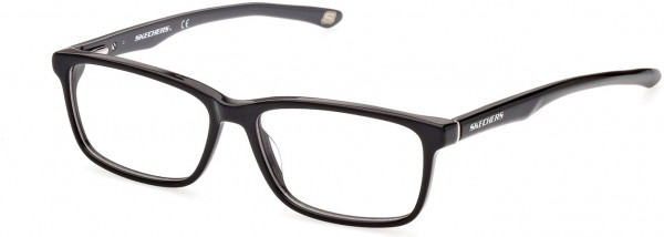 Skechers SE1890 Eyeglasses, 001 - Shiny Black