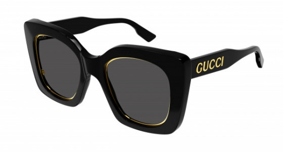 Gucci GG1151S Sunglasses, 001 - BLACK with GREY lenses