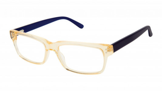 Perry Ellis PE 461 Eyeglasses, 3-GOLD CRYSTAL/DARK NAVY