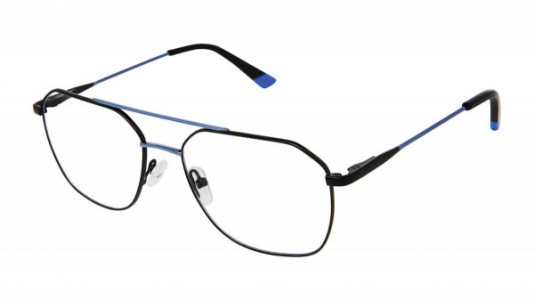PSYCHO BUNNY PB 124 Eyeglasses, 1-BLACK