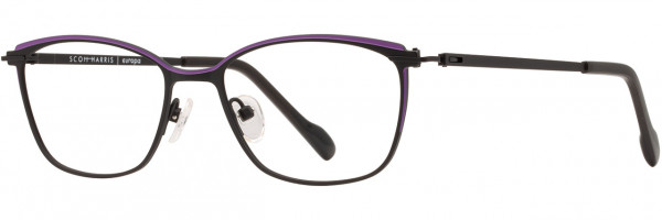 Scott Harris Scott Harris 824 Eyeglasses, 2 - Black / Violet