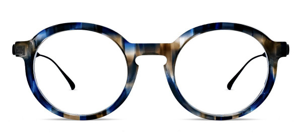 Thierry Lasry KINGDOMY Eyeglasses, Blue Pattern