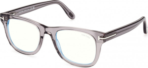 Tom Ford FT5820-B Eyeglasses, 020 - Shiny Grey / Shiny Grey