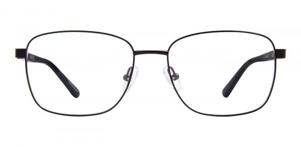 Adensco AD 138 Eyeglasses, 0003 MATTE BLACK