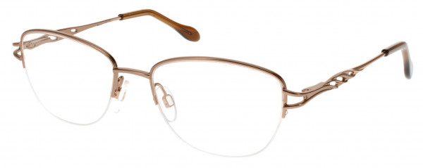 ClearVision PETITE 35 Eyeglasses, Brown