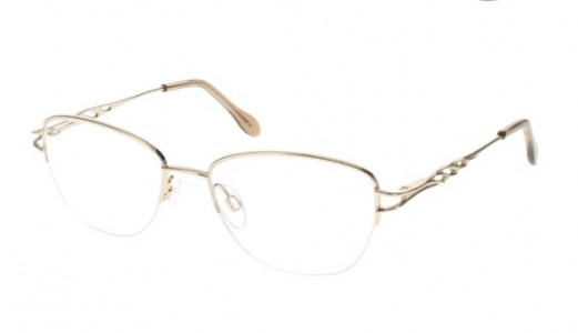 ClearVision PETITE 35 Eyeglasses, Gold