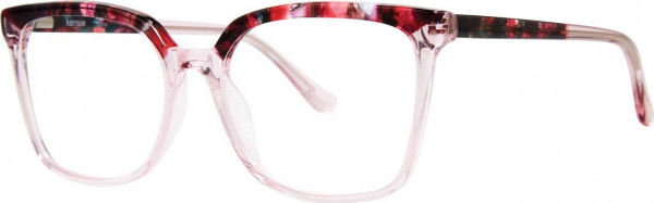 Kensie Extra Eyeglasses, Pink/Pink Tortoise