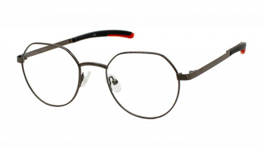New Balance NBE 13666 Eyeglasses, 2-GUNMETAL