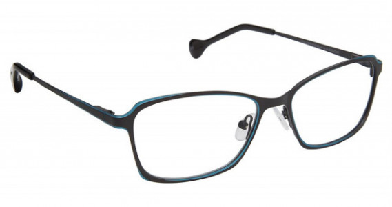Lisa Loeb BELONG Eyeglasses, LICORICE/AQUA (C1)