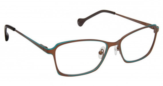 Lisa Loeb BELONG Eyeglasses, COCOA/AZURE (C2)