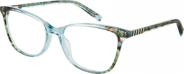 Exces EXCES 3181 Eyeglasses, 321 GREEN CRYSTAL-MO
