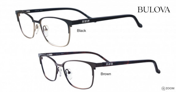 Bulova Narita Eyeglasses, Black