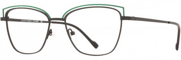 Scott Harris Scott Harris 832 Eyeglasses, 1 - Black / Emerald