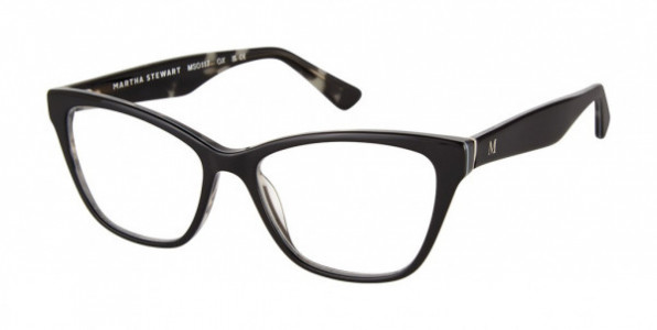 Martha Stewart MSO117 Eyeglasses, OX BLACK